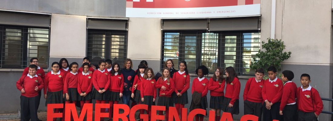El colegio José Loustau visita el Centro de Coordinación de Emergencias 112