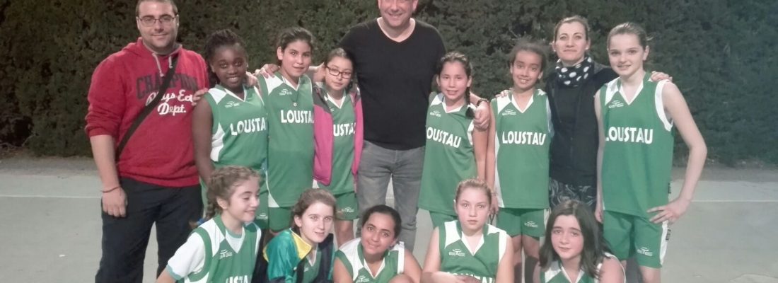 Triunfo del Equipo de Baloncesto Alevín Femenino del Colegio José Loustau
