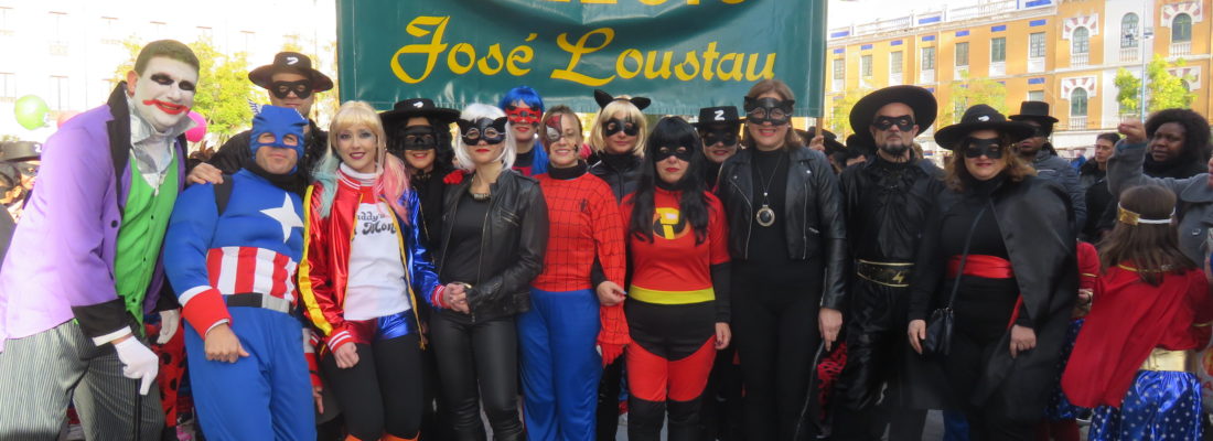 El Colegio "José Loustau en el Carnaval del Barrio del Carmen