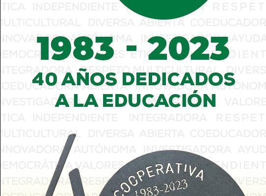 40 Aniversario fundación de la Cooperativa de Enseñanza "José Loustau" 1983-2023.